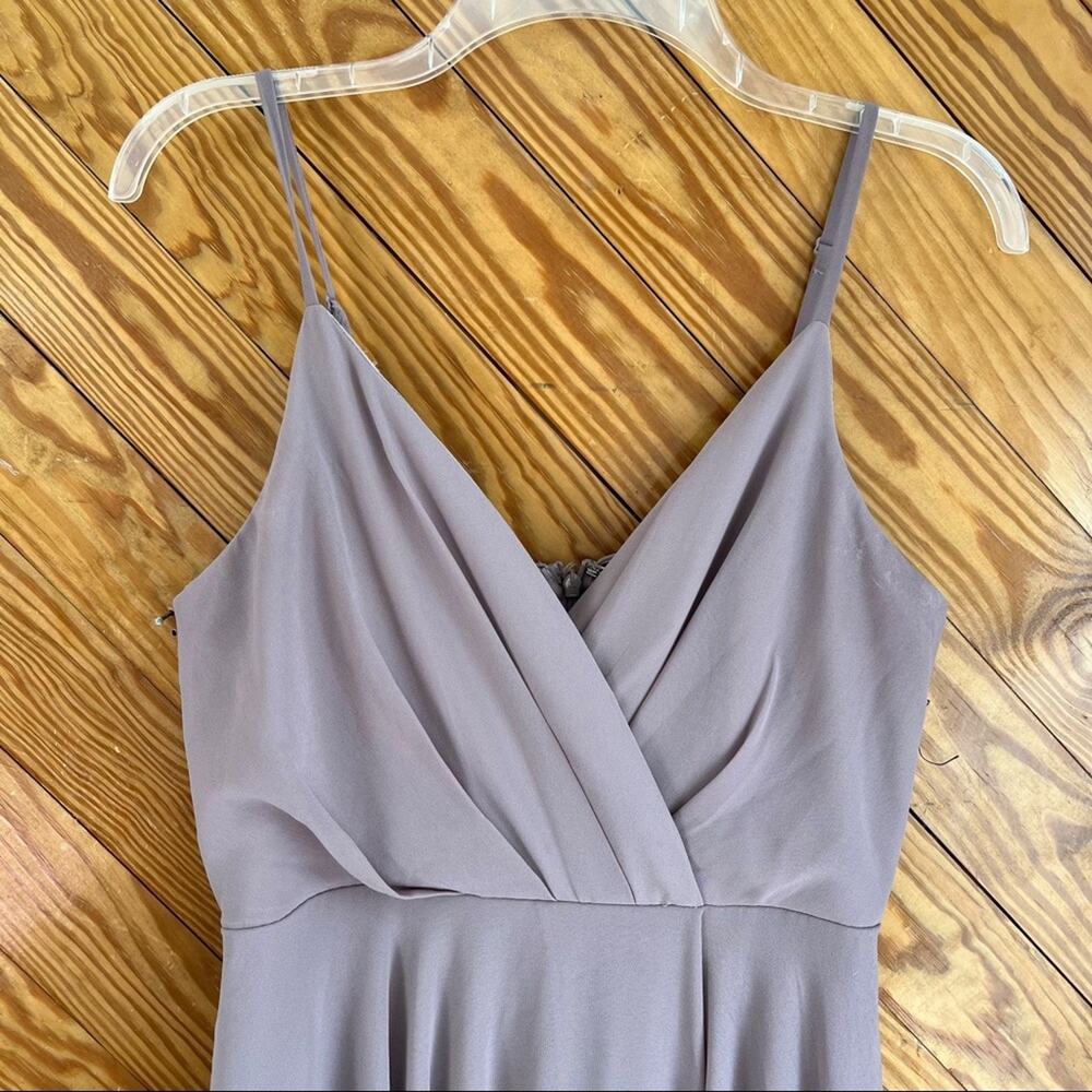 Elegant Mauve Evening Gown - Picture 8 of 12